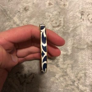 J.Crew navy & white bangle